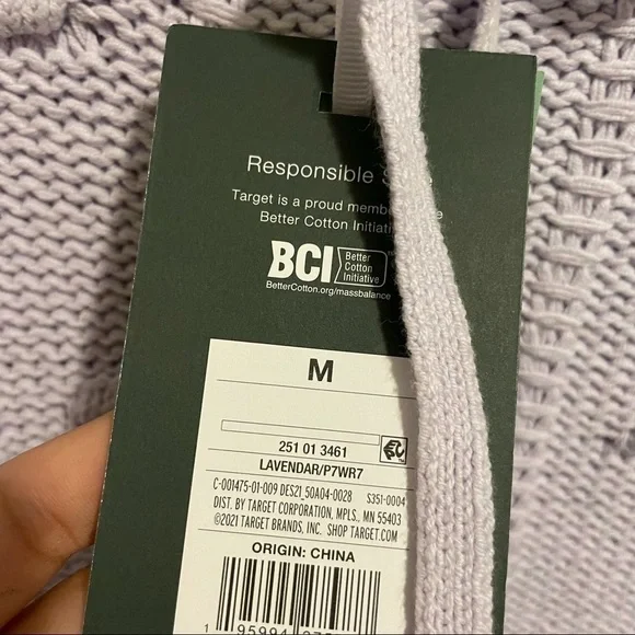 Sandy Liang x Target Lavender Collared Pullover Sweater - - Picture 6 of 6